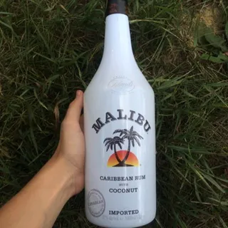 Liquor Malibu 21% 1000ml glass bottle Scotland — photo 9
