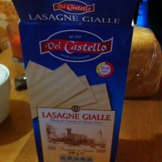 Del Castello Lasagna Pasta No.112 500g — photo 3