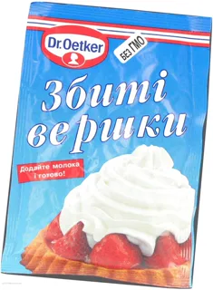 Dr.Oetker Whipped Cream Powder 48g Russia — photo 2