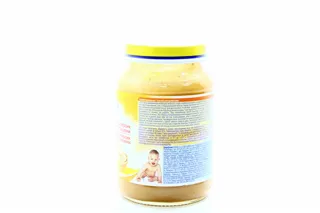 HAMÉ S.r.o. Peach Puree with Oat Flakes and Vitamin C for Children from 6 Months 190g Glass Jar — photo 3