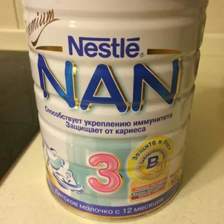 Nestle NAN 3 Milk Powder from 12 Months 800g Tin — photo 3
