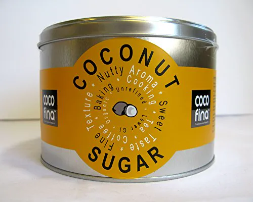Cocofina Органічний натуральний необроблений рослинний кокосовий цукор 500 г