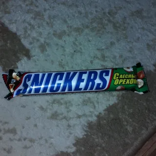 Snickers chocolate bar with hazelnuts flow pack 81g — photo 16
