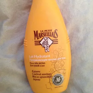 Le Petit Marseillais Body Milk Shea Sweet Almond Argan Oil Moisturizing 250ml — photo 7