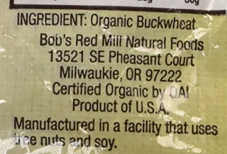 Bob's Red Mill Organic Whole Grain Buckwheat Groats, 16-ounce (Pack of 4) — photo 15