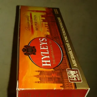 Hyleys English Aristocratic Black Tea 25 bags — photo 7