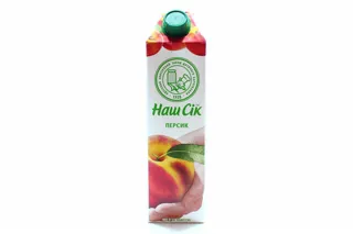 Nash Sok Peach Juice Tetra Pak 950ml — photo 4