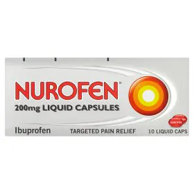 Nurofen Ibuprofen Liquid Capsules 10 pcs
