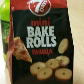 7 Days Mini Bake Rolls Pizza Flavor 80g — photo 4