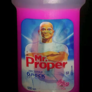 Mr.proper Floor and Wall Cleaner Cleanliness and Shine Rose 500ml — photo 9