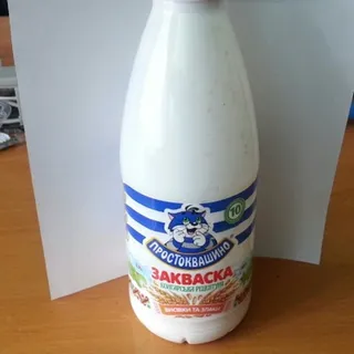 Prostokvashyno Starter Culture Bran and Cereals 2.5% Plastic Bottle 930g — photo 2