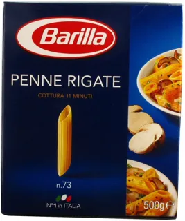 Макарони Barilla Penne Rigate №73 картон 500г — фото 7