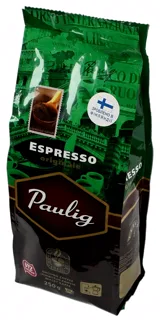 Paulig Espresso Natural Ground Coffee Medium Roast 250g — photo 3