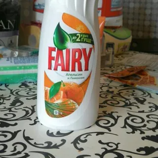 Fairy Orange and Lemongrass Dishwashing Liquid 1L — photo 3