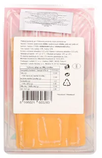 President Cheddar Hard Cheese Slices 52% 100g — photo 6