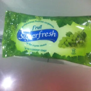 Superfresh MIX Wet Wipes 15pcs — photo 4