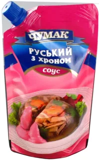 Chumak Russian Sauce with Horseradish 200g — photo 3