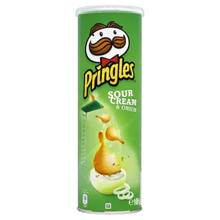 Pringles Sour Cream & Onion Chips Tube 165g — photo 3