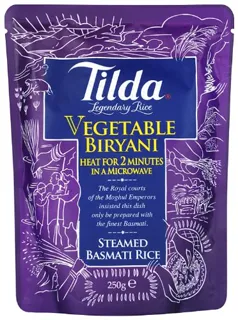 Tilda Steamed Basmati Vegetable Biryani — photo 4