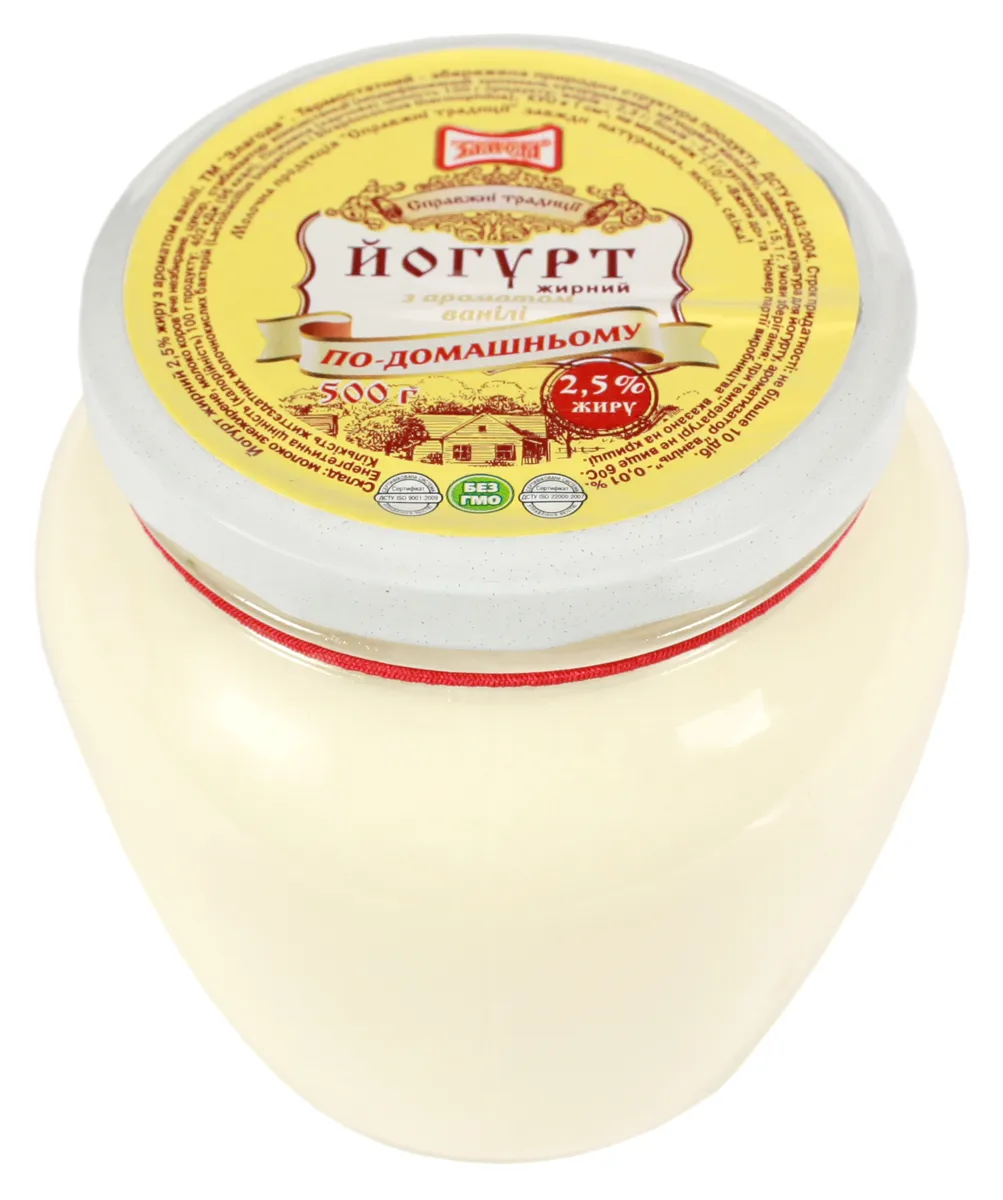 Drinking Yogurt 2.5% Homemade Style 500g Glass Bottle