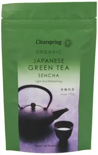 Clearspring Organic Japanese Green Tea Sencha Loose 125g — photo 2