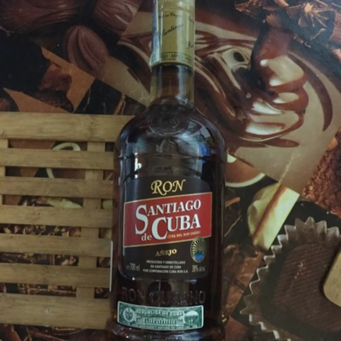 Santiago De Cuba Anejo Rum 7 Years 38% 0.7L