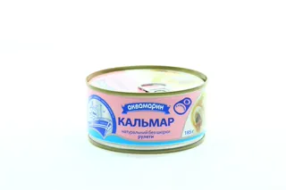 Akvamarin Natural Peeled Squid 185g China — photo 3