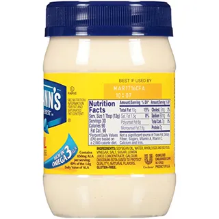 Hellmanns Real Mayonnaise, 15 oz — photo 8