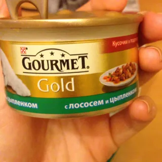Hurmэ Gold курка/лосось 85г — фото 5