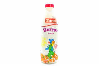 Fanny drinking yogurt Peach 1% plastic bottle 870g — photo 5