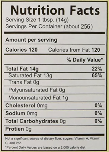 Popcorn Popping Coconut Oil (gallon)