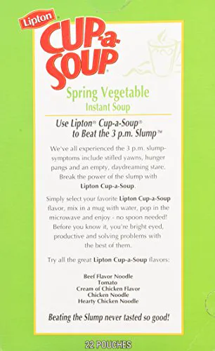 Lipton Spring Vegetable Soup 22-pack