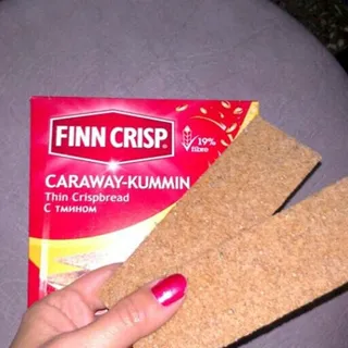 Finn Crisp Rye Crisps with Caraway 200g — photo 7