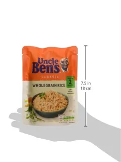 Uncle Bens® Classic Wholegrain Microwave Rice — photo 5
