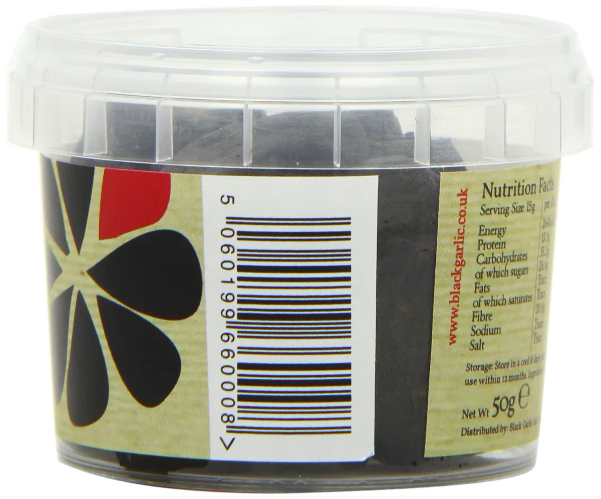 Black Garlic очищений 50 г (3 шт у упаковці)