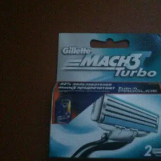 Gillette Mach 3 Turbo Men's Razor Replacement Cartridges 2 pcs — photo 5