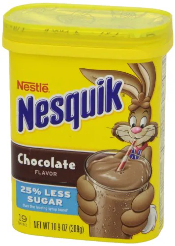 Nesquik chocolate powder drink mix, 10.9 oz