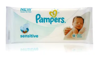 6x Pampers Sensitive Baby Wipes Handy Travel 12 pcs — photo 4