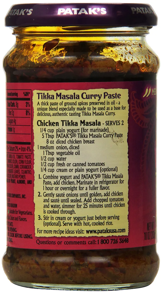 Pataks Паста Тікка Масала 10 Oz