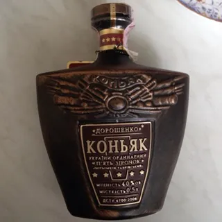 Doroshenko Ordinary Cognac 5* 0.5L Ceramic 40% — photo 2