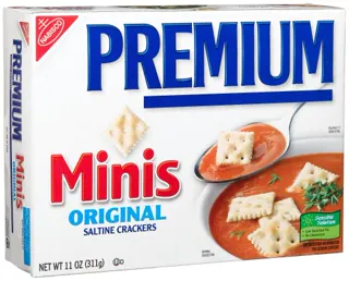 Premium Mini Salted Crackers, 11 oz — photo 2