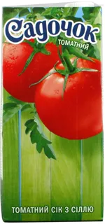 Sadochok Tomato Juice Reconstituted Sterilized Tetra Pak 1000ml — photo 6
