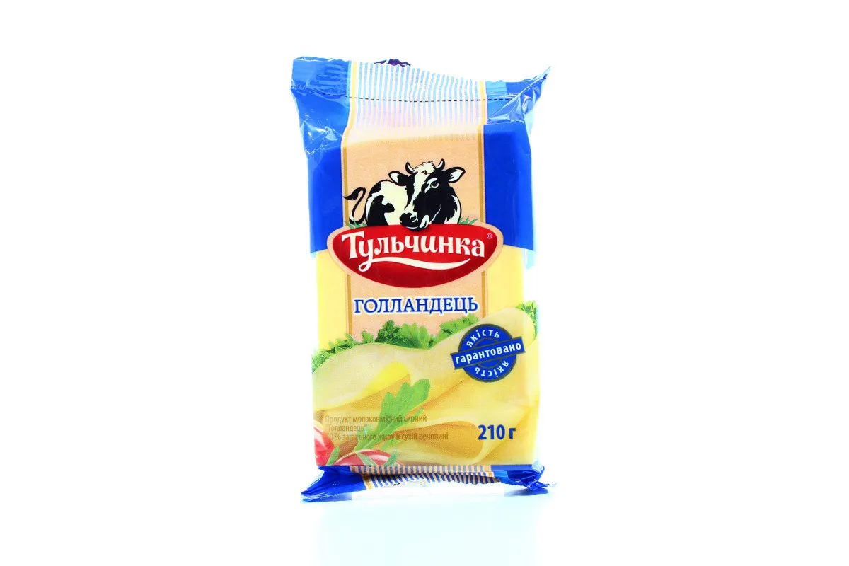 Tulchynka Dutch Cheese Product 50% 210g
