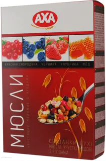 Akha Crunchy Honey Muesli with Berries 270g — photo 3