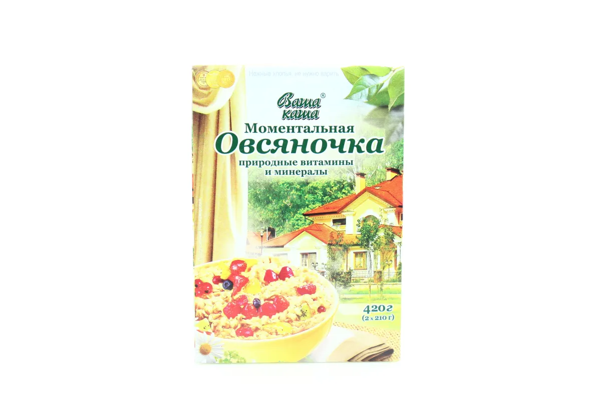Vasha Kasha Oatmeal with Vitamins and Minerals 210g*2