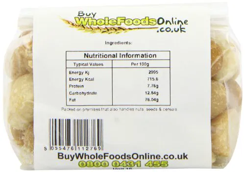 Buy Whole Foods Online Ltd. Macadamia Nuts Roasted and Salted 125g