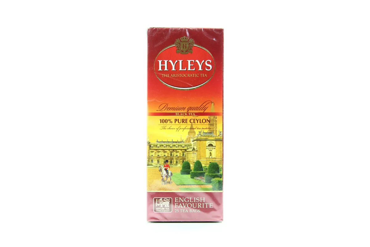 Hyleys English Favorite Black Tea 25 bags