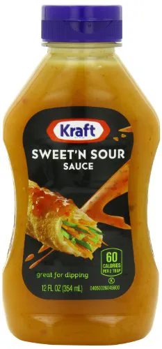 Kraft Brand Sauce Солодкий & Кисло-солодкий соус, 12 унцій, пляшки (упак. 6)
