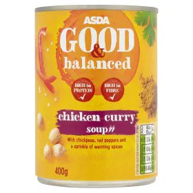 Asda Good & Balanced Chicken Curry Soup