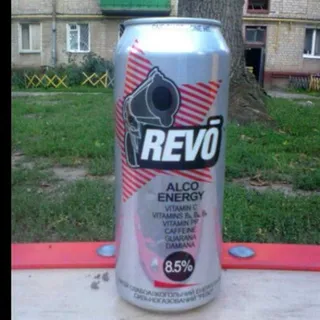Revo Energy Low-Alcohol Drink 8.5% 0.5L Can — photo 2